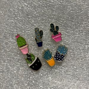 🌵🏜🪴Cactus and Succulent Pin set